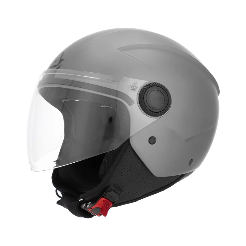 CASCO JET ACERBIS BREZZA OMOL.22.06 GRIGIO SCURO OPACO