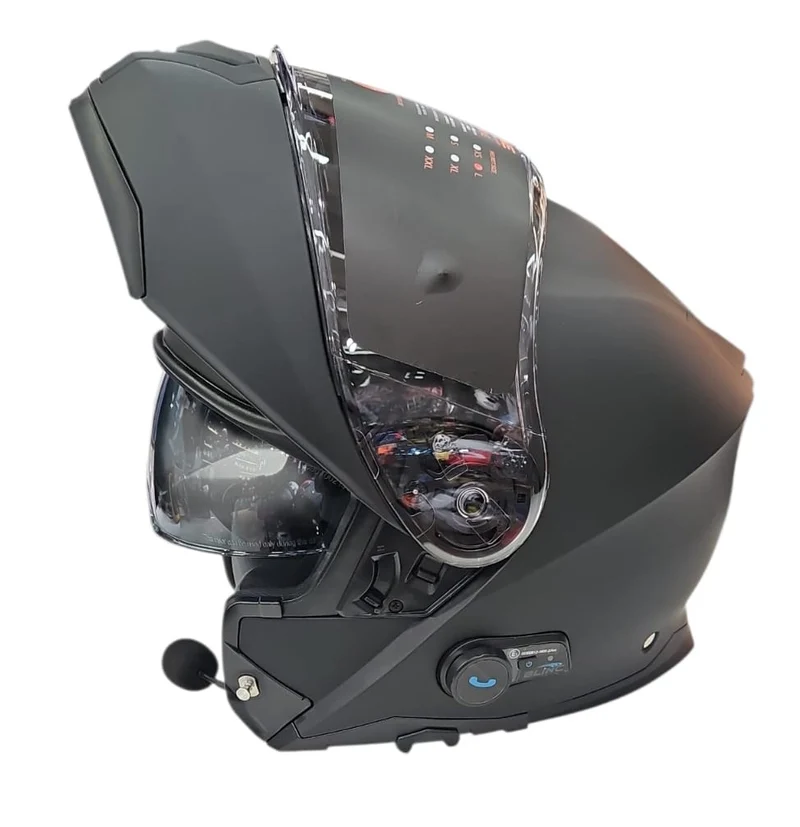 CASCO MODULARE ORIGINE LOGIC CON BLUETOOTH NERO OPACO