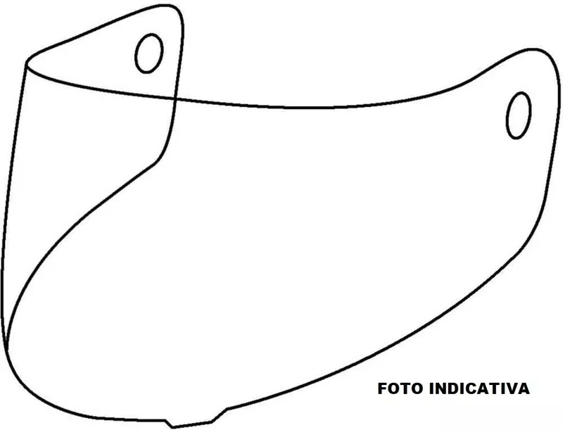 VISIERA TRASPARENTE MPH RAPTOR ANTIGRAFFIO