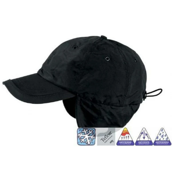 CAPPELLINO TECHNO FLAP INTERNO IN PILE - CF. 12 pezzi