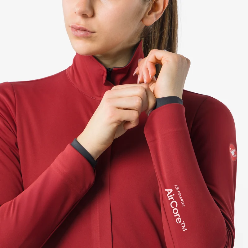 Giacca donna Castelli Alpha 150 - Rosso
