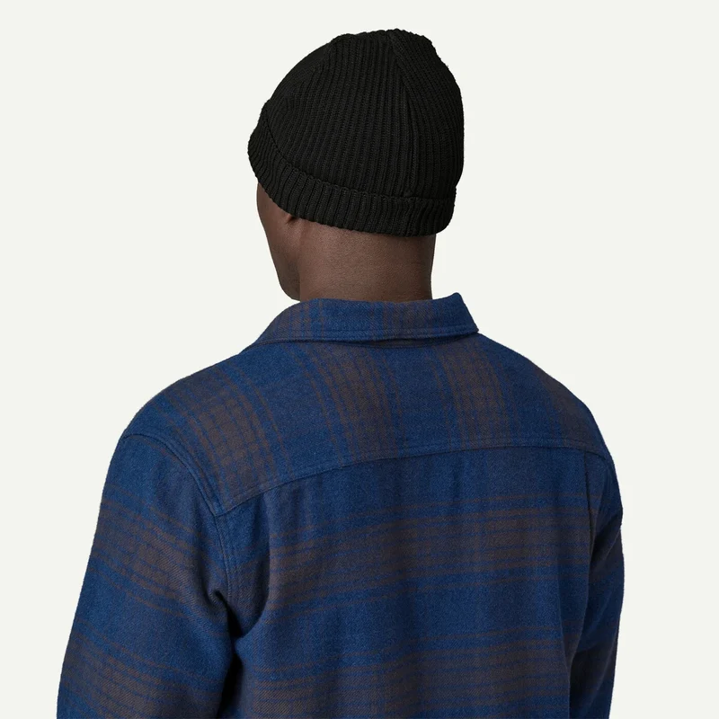 Cappellino invernale Patagonia Fishermans Rolled - Nero
