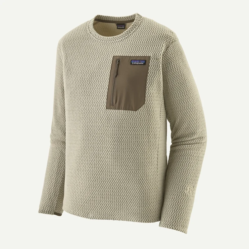 Felpa Patagonia R1 Air Crew - Beige