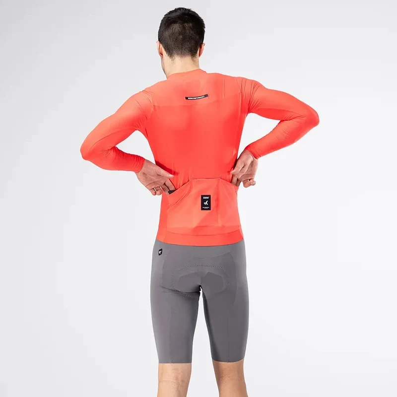 Maglia maniche lunghe Gobik Avalon Lava - Arancio