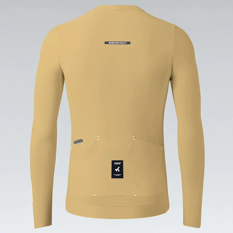 Maglia maniche lunghe Gobik Avalon Keemun - Beige