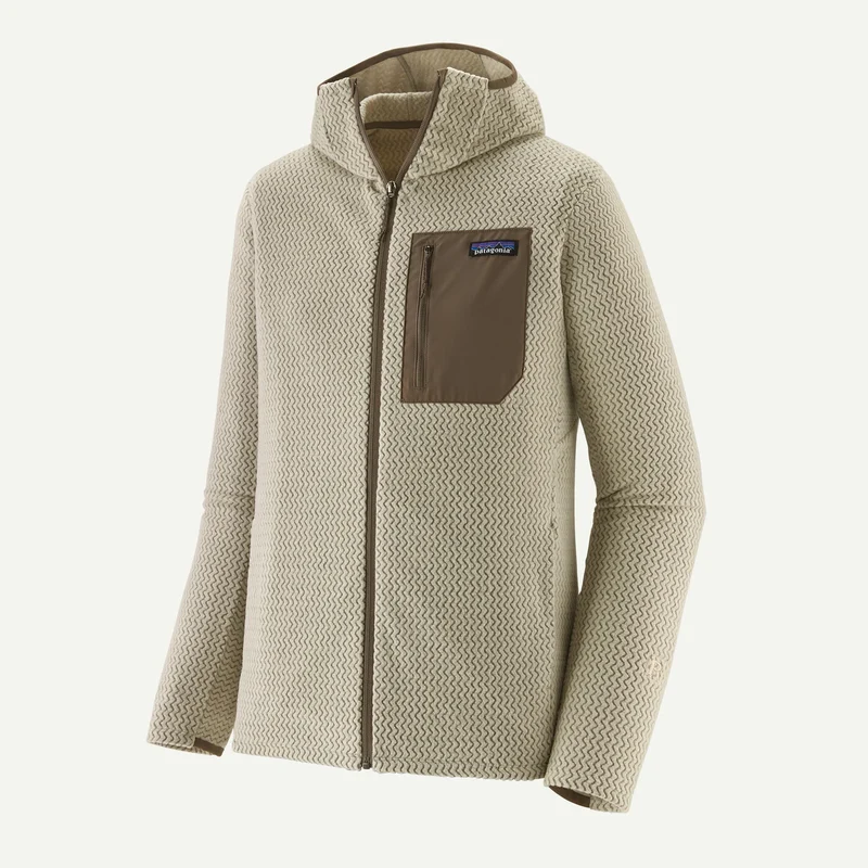 Felpa Patagonia R1 Air Full-Zip - Beige