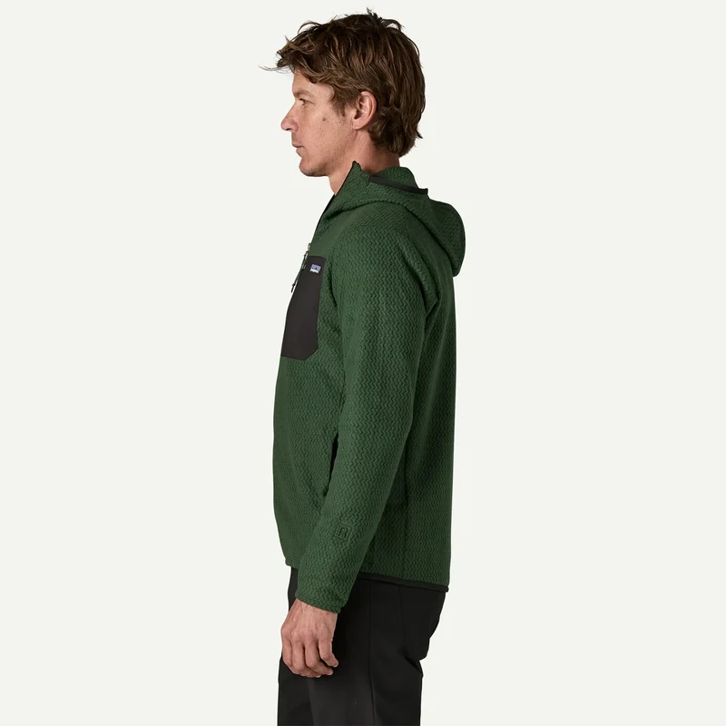 Felpa Patagonia R1 Air Full-Zip - Verde