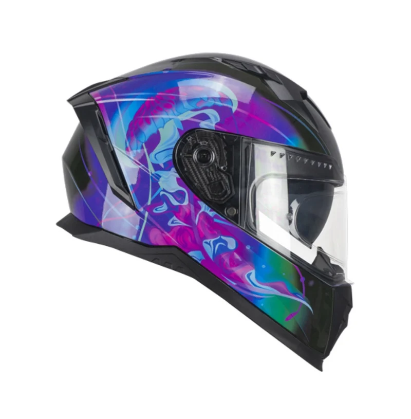 CASCO INTEGRALE CGM 311S BLAST JELLY NERO VIOLA