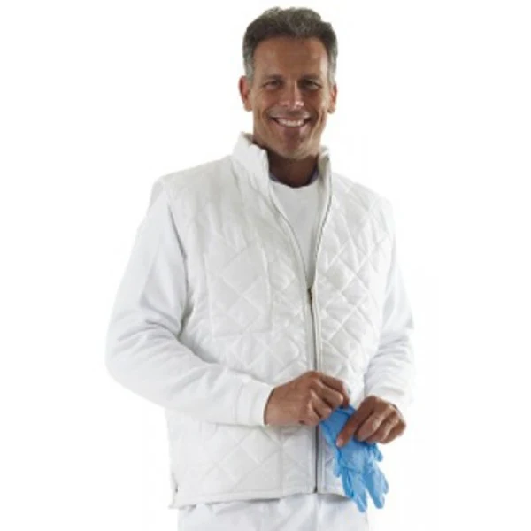 GILET ORTISEI BIANCO