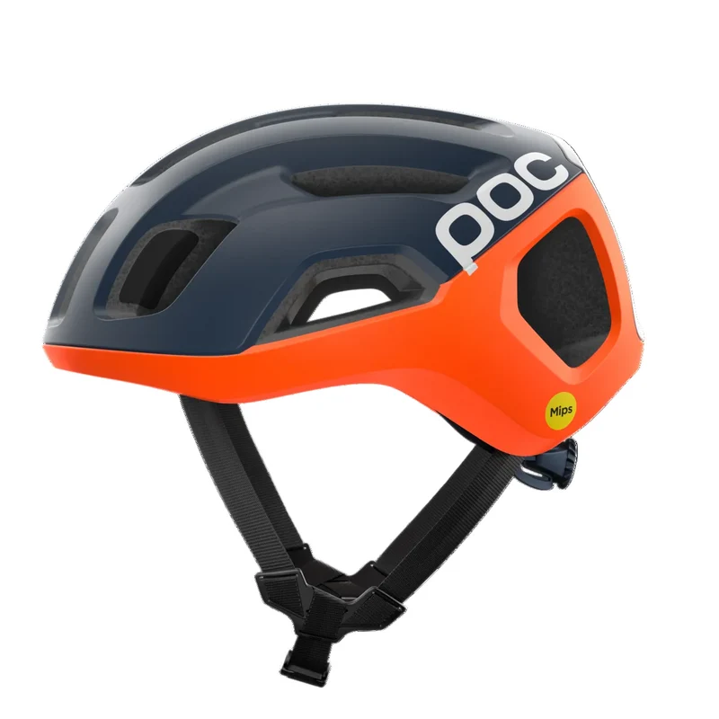 Casco Poc Ventral Air Mips - Blu arancio
