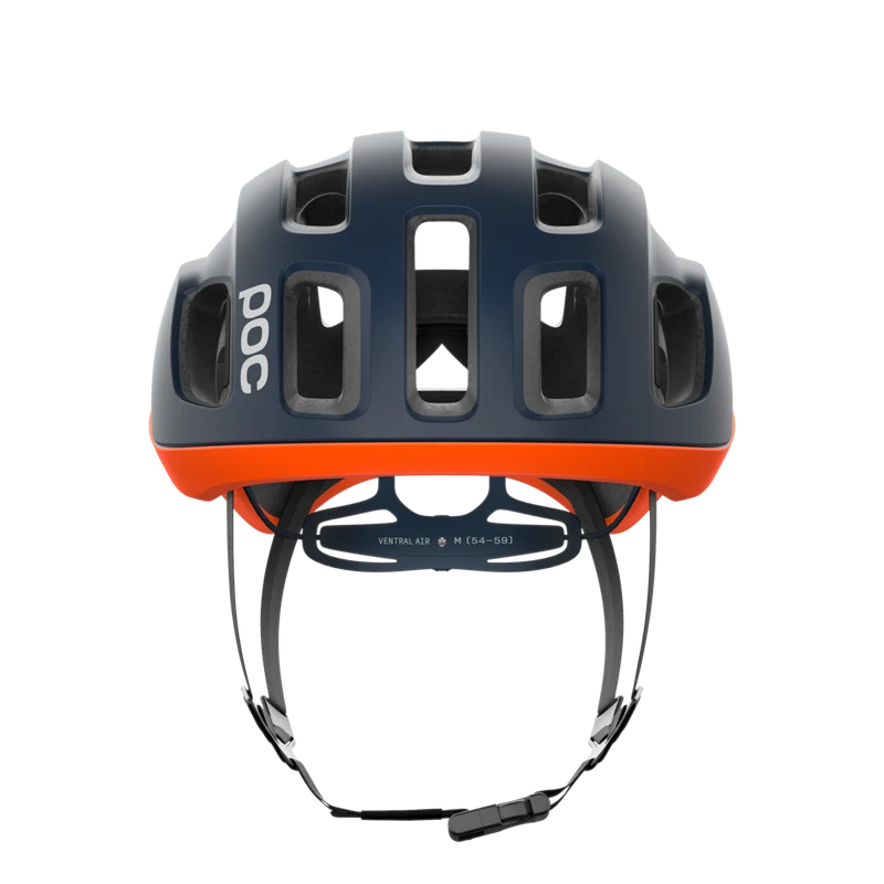 Casco Poc Ventral Air Mips - Blu arancio