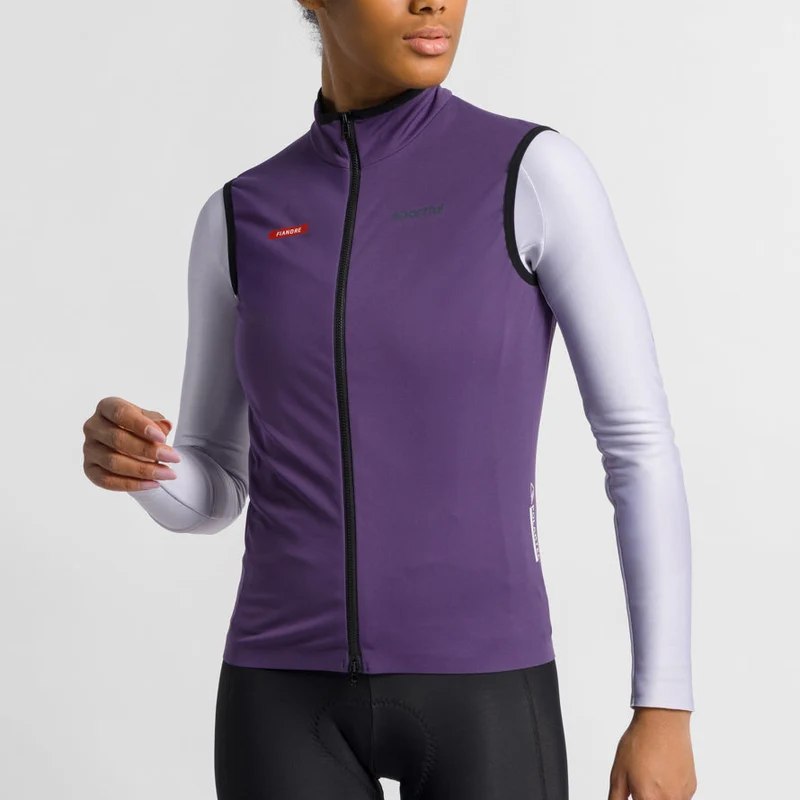 Gilet donna Sportful Fiandre 2 - Viola