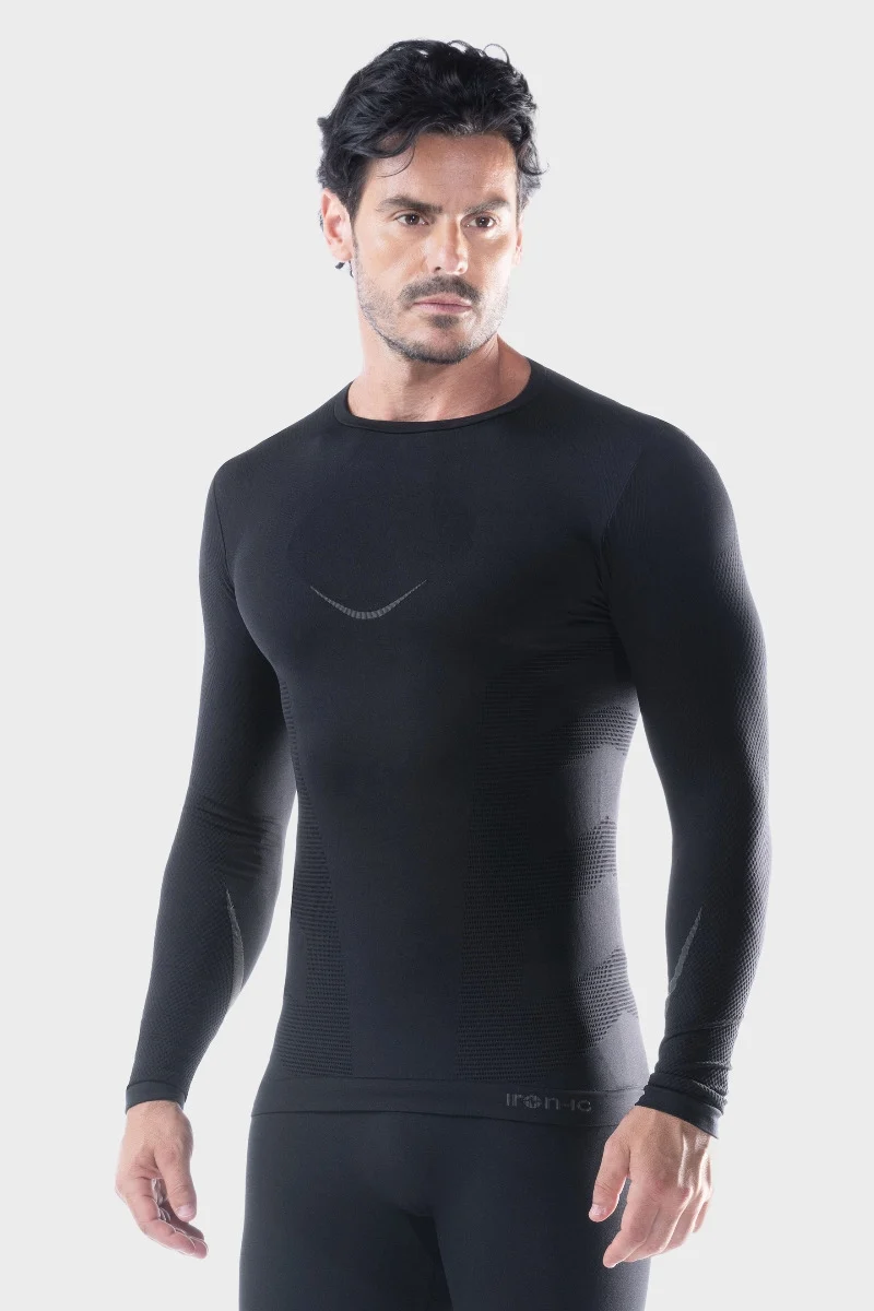 MAGLIA MANICA LUNGA IRN I-SOFT 1.0 SMEAR NERA 2.5