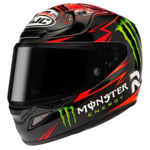 CASCO INTEGRALE HJC RPHA12 QUARTARARO REPLICA MC1