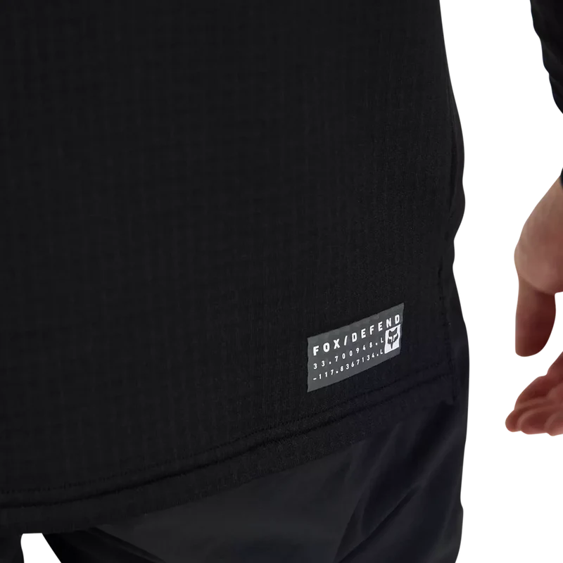 Maglia maniche lunghe Fox Defend Thermal - Nero
