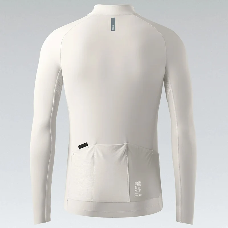 Maglia maniche lunghe Gobik Pacer Solid 2.0 Crepe - Beige
