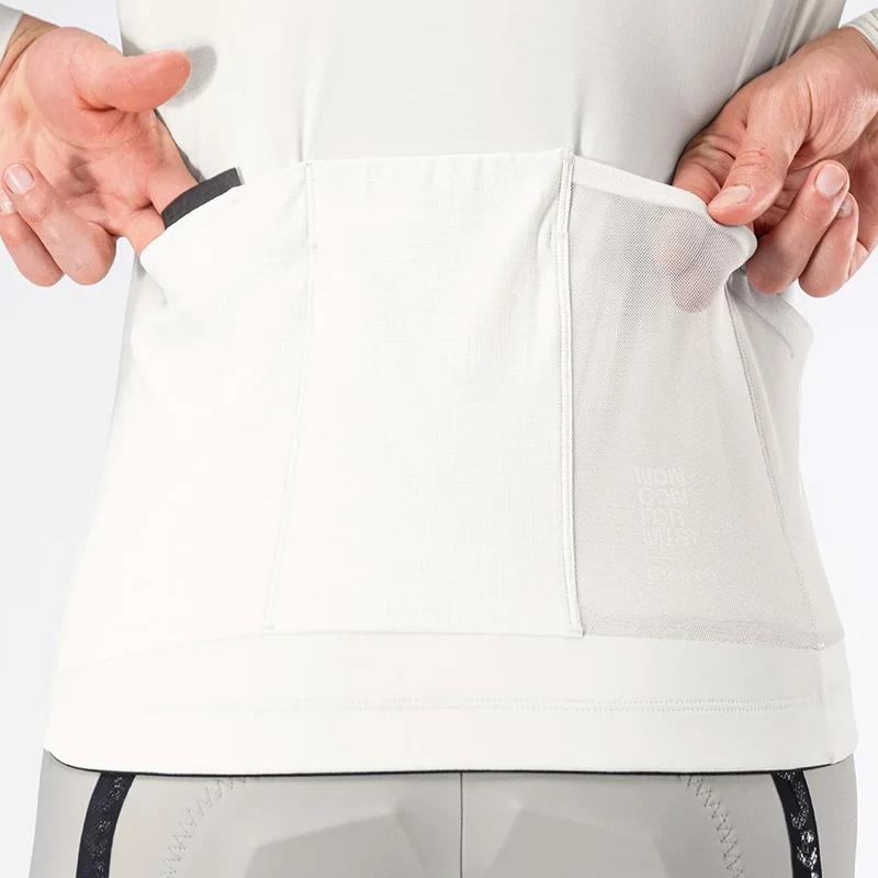 Maglia maniche lunghe Gobik Pacer Solid 2.0 Crepe - Beige
