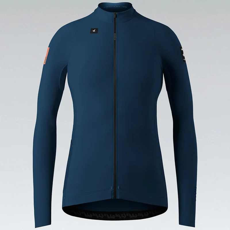 Maglia donna maniche lunghe Gobik Pacer Solid 2.0 Assault - Blu