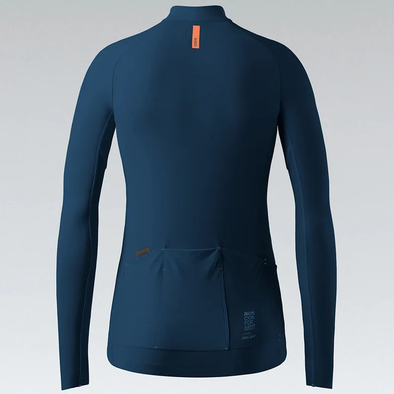 Maglia donna maniche lunghe Gobik Pacer Solid 2.0 Assault - Blu