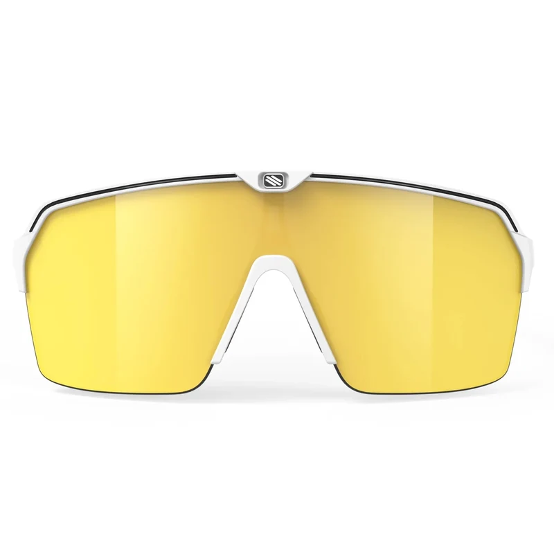 Occhiali Rudy Project Spinshield Air - White Matte Multilaser Gold