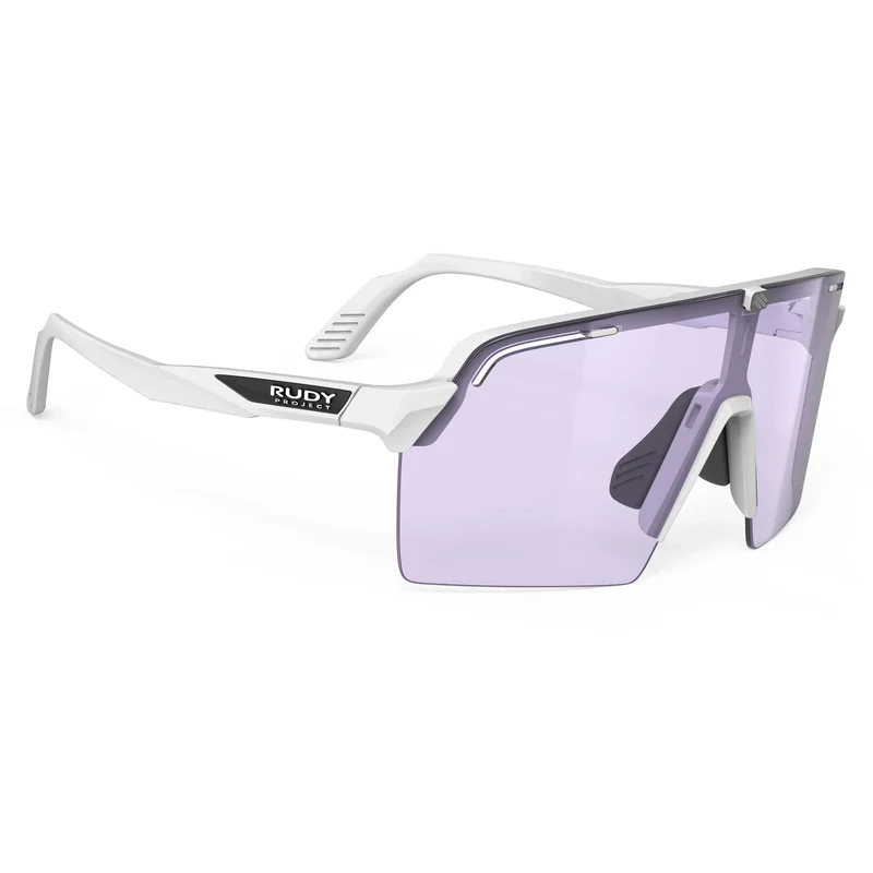 Occhiali Rudy Project Spinshield Pro - White Gloss ImpactX 2 Laser Purple