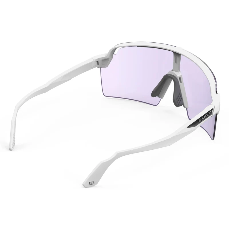Occhiali Rudy Project Spinshield Pro - White Gloss ImpactX 2 Laser Purple