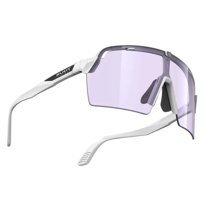 Occhiali Rudy Project Spinshield Pro - White Gloss ImpactX 2 Laser Purple