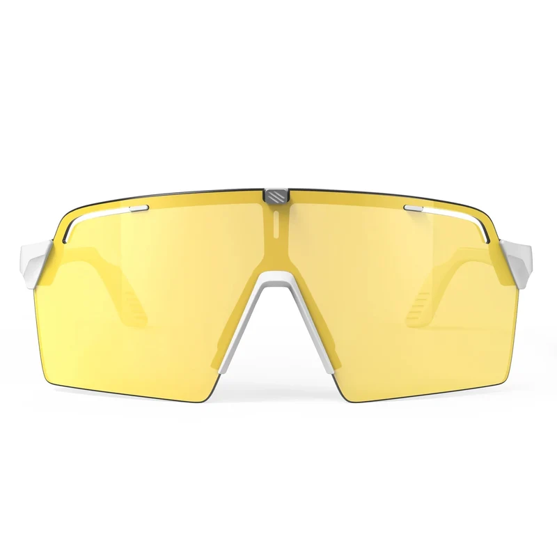 Occhiali Rudy Project Spinshield Pro - White Matte Multilaser Yellow
