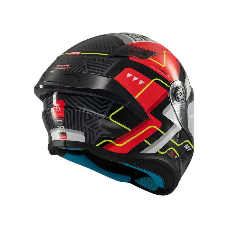 MT TARGO S BRIK EQUITACIÓN DEPORTIVA C5 CASCHI DI MOTO BRILLO