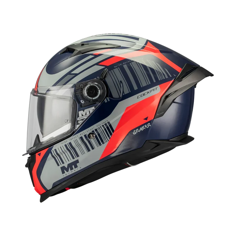 MT FF128SV BRAKER SV COCKPIT C5 CASCHI DI MOTO BRILLO