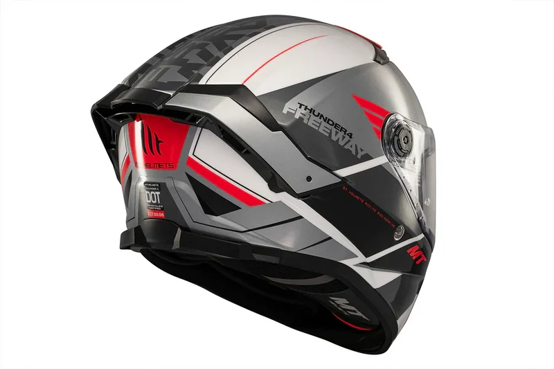 MT THUNDER 4 SV FREEWAY DEPORTIVO TURISMO A5 INTEGRALE CASCHI DI MOTO BRILLANTE