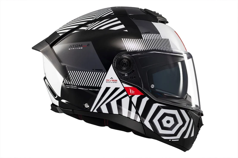 MT ATOM 2 STRANGE B2 CON PARTE DELANTERA ABATIBLE BRILLANTE CASCHI DI MOTO
