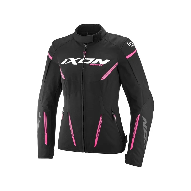 GIUBBOTTO TSUTO DONNA IXON STRIKER 2 LADY NERO-ROSA VIVO