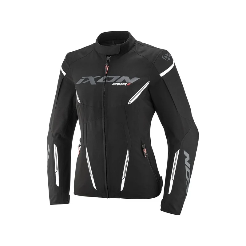 GIUBBOTTO TSUTO DONNA IXON STRIKER 2 LADY NERO-BIANCO