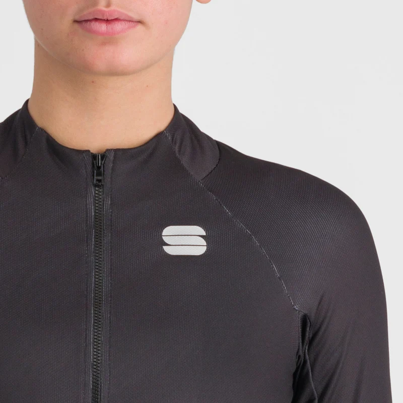 Maglia donna maniche lunghe Sportful Matchy - Nero