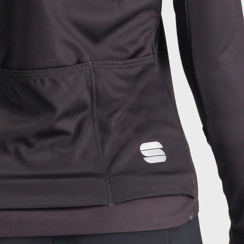 Maglia donna maniche lunghe Sportful Matchy - Nero