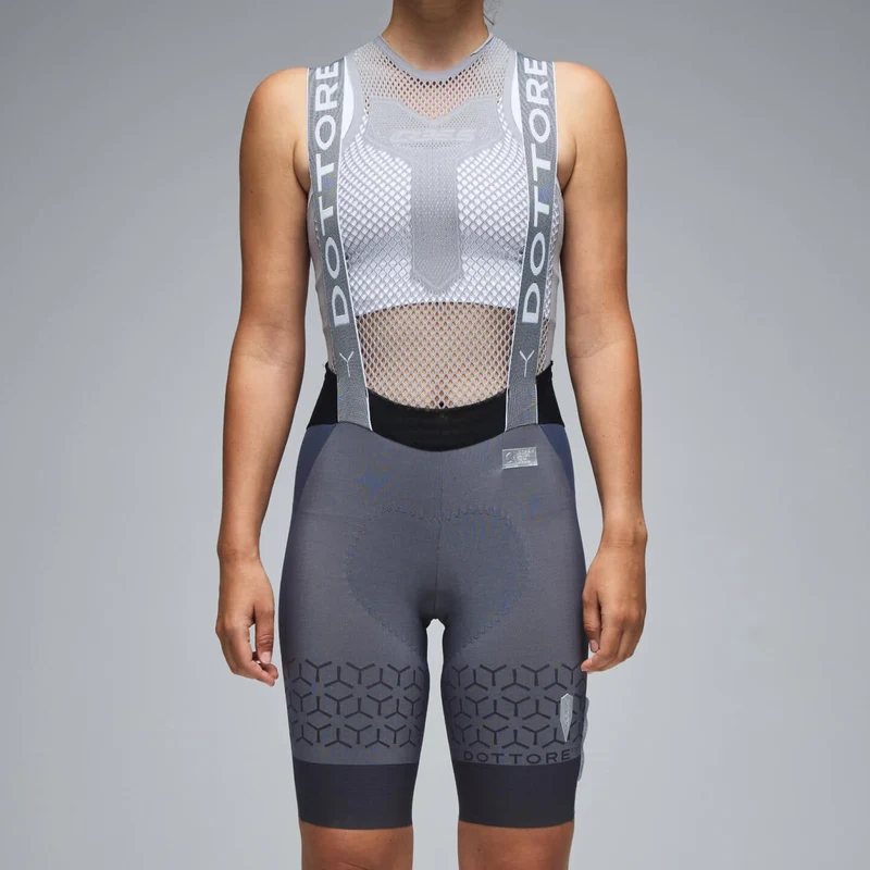 Salopette donna Q36.5 Dottore Pro - Grigio