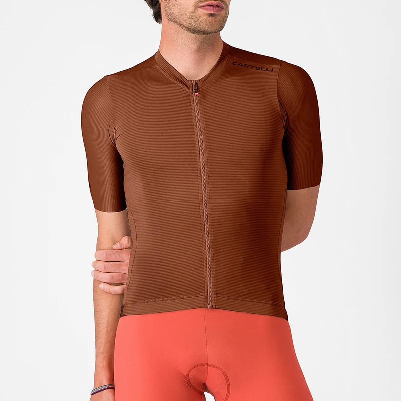 Maglia Castelli Espresso 2 - Marrone