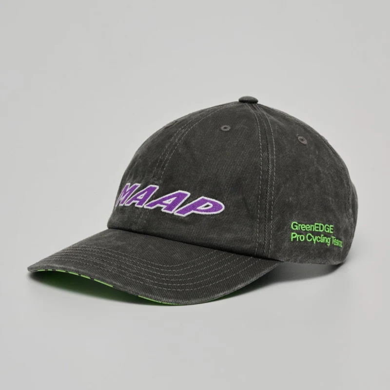 Cappellino Maap WorldTour 6 Panel 2026 - Nero