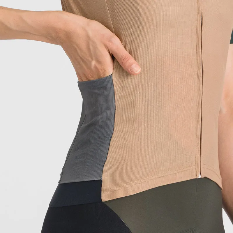 Maglia donna Sportful Supergiara 2 Logo - Marrone