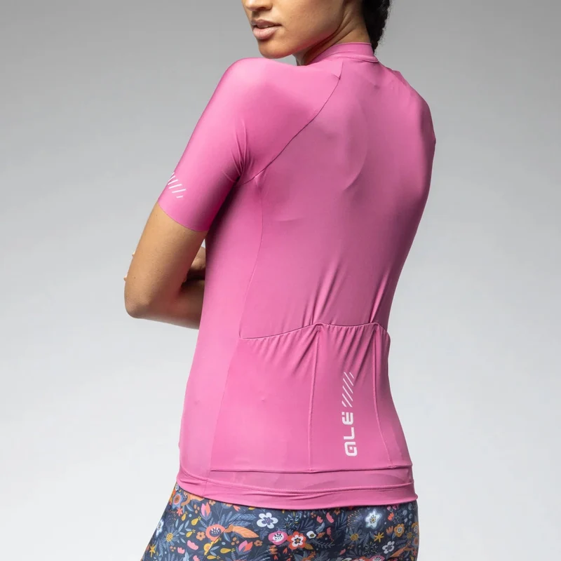 Maglia donna Ale Pragma Color Block - Rosa chiaro
