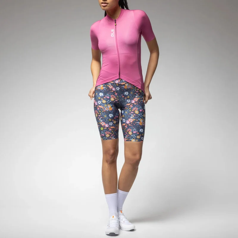 Maglia donna Ale Pragma Color Block - Rosa chiaro