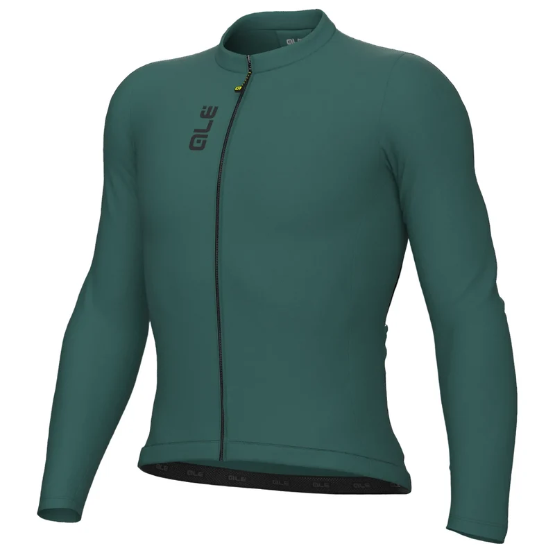 Maglia maniche lunghe Ale Pragma Color Block - Verde chiaro