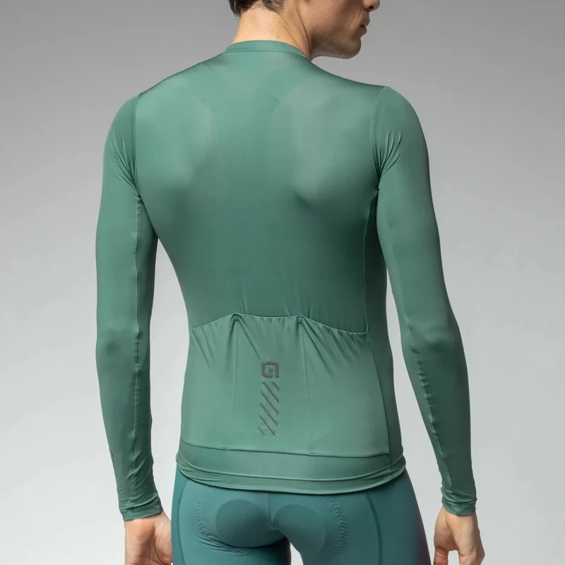 Maglia maniche lunghe Ale Pragma Color Block - Verde chiaro
