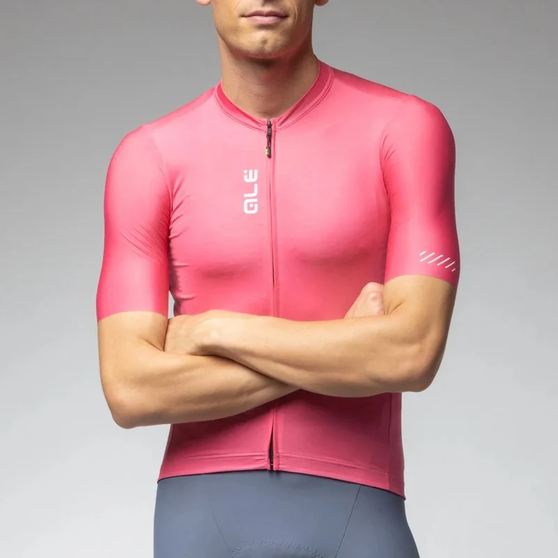 Maglia Ale Pragma Color Block - Rosa