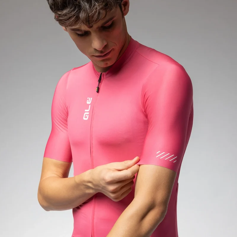 Maglia Ale Pragma Color Block - Rosa
