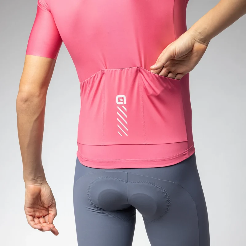 Maglia Ale Pragma Color Block - Rosa