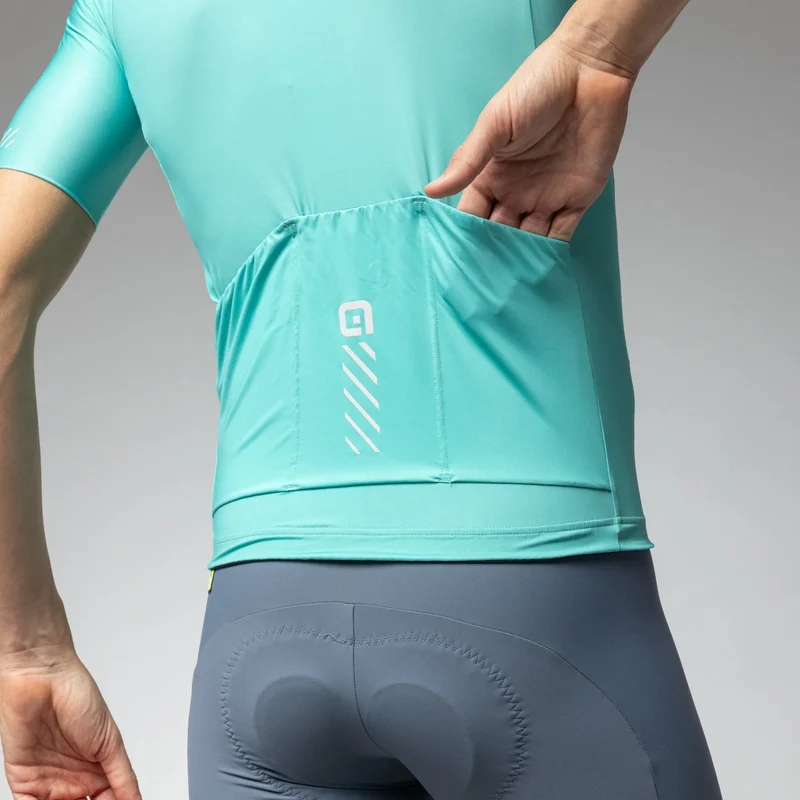 Maglia Ale Pragma Color Block - Verde acqua