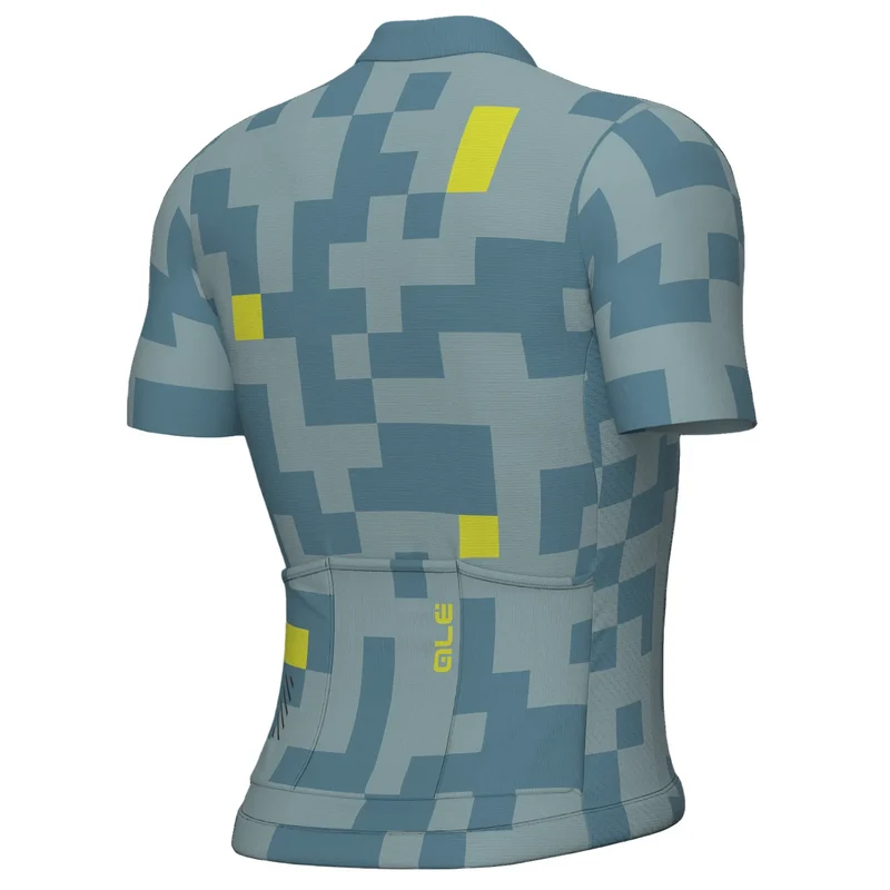 Maglia Ale Pragma Pixel - Grigio