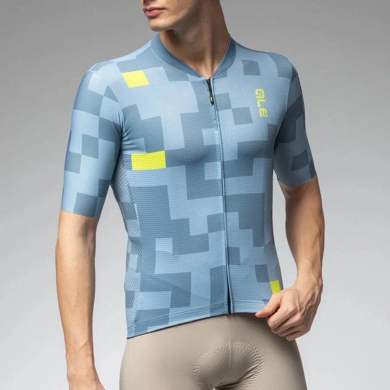 Maglia Ale Pragma Pixel - Grigio